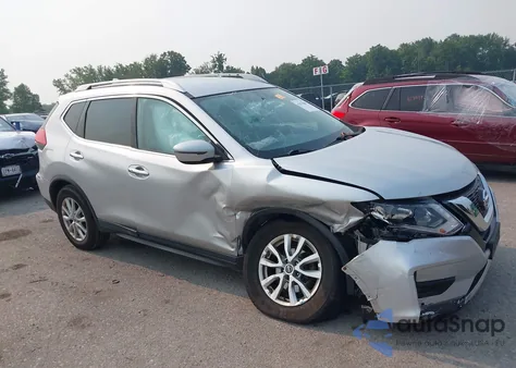 2017 Nissan Rogue Sv из США, поврежденный, VIN KNMAT2MV9HP528457